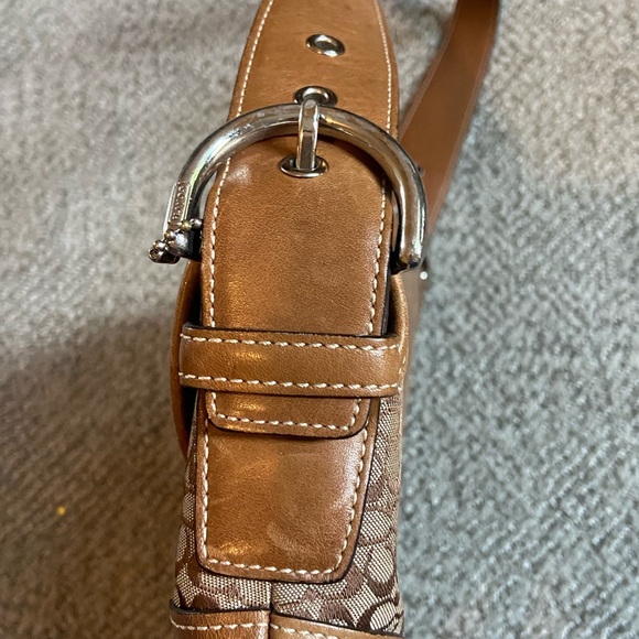 Vintage Coach Tan Mini Soho Shoulder Bag - Picture 5 of 9